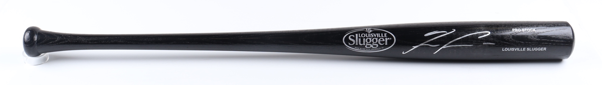 Ronald Acuna Jr. Signed Louisville Slugger Baseball Bat (USA SM) at PristineAuction.com Ronald Acuna Jr. Signed Louisville Slugger Baseball Bat (USA SM) at PristineAuction.com