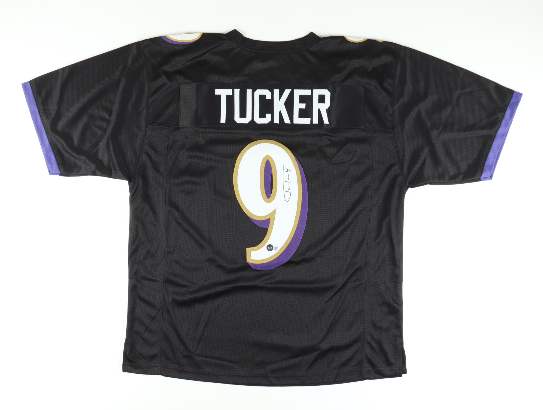 Justin Tucker Signed Jersey (Beckett) at PristineAuction.com Justin Tucker Signed Jersey (Beckett) at PristineAuction.com