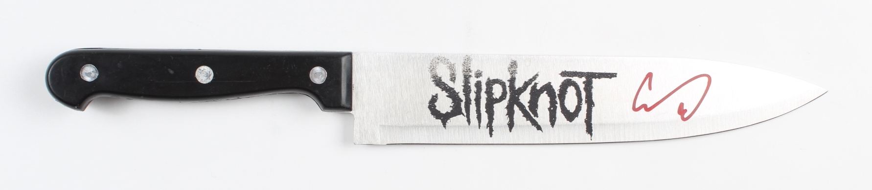 Corey Taylor Signed Slipknot Logo Knife (JSA) at PristineAuction.com Corey Taylor Signed Slipknot Logo Knife (JSA) at PristineAuction.com