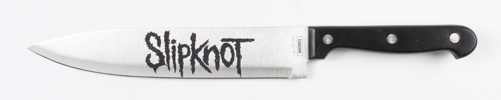Corey Taylor Signed Slipknot Logo Knife (JSA) at PristineAuction.com Corey Taylor Signed Slipknot Logo Knife (JSA) at PristineAuction.com