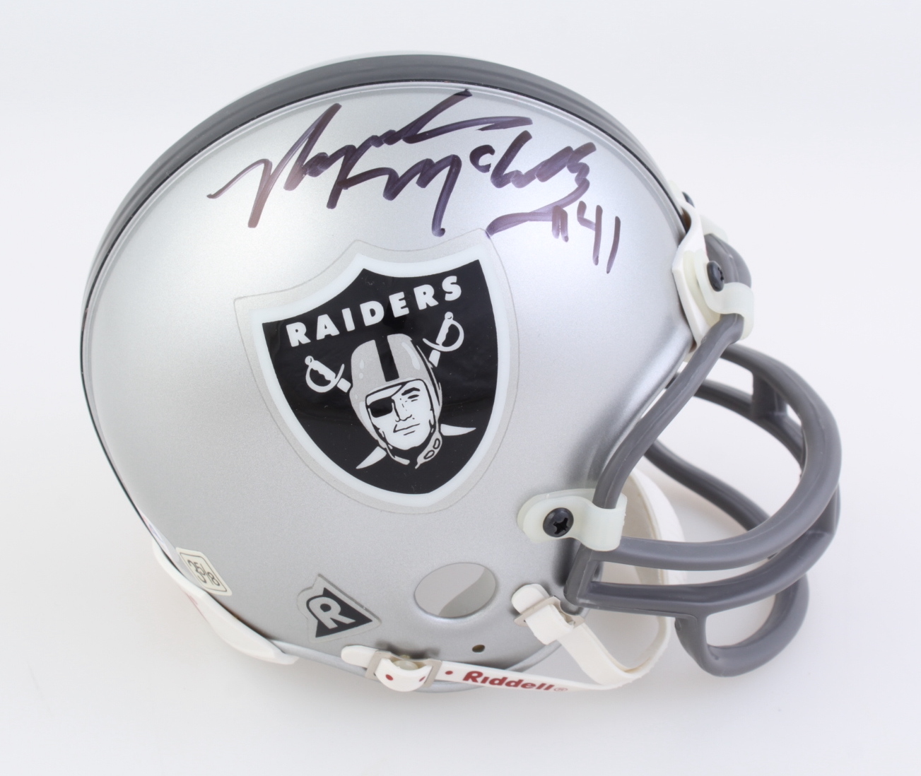 Napoleon McCallum Signed Raiders Mini Helmet (PSA) at PristineAuction.com Napoleon McCallum Signed Raiders Mini Helmet (PSA) at PristineAuction.com