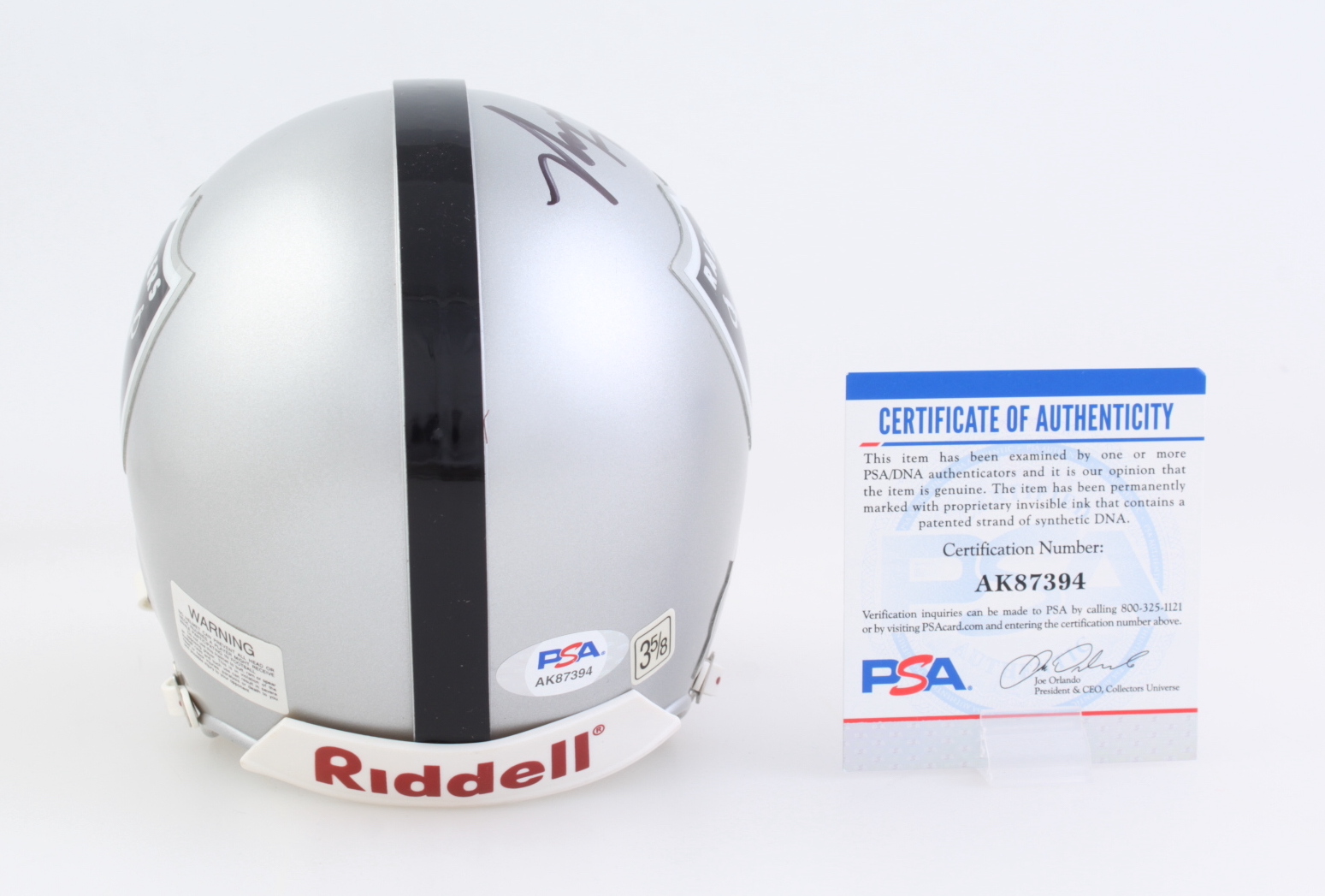 Napoleon McCallum Signed Raiders Mini Helmet (PSA) at PristineAuction.com Napoleon McCallum Signed Raiders Mini Helmet (PSA) at PristineAuction.com