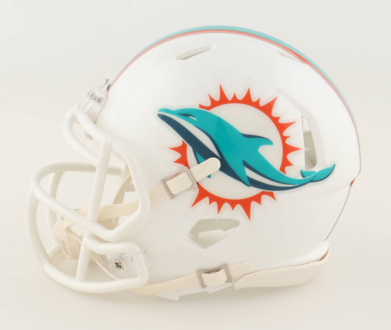 Andrew Van Ginkel Signed Dolphins Speed Mini Helmet Inscribed "Fins Up!" (JSA) at PristineAuction.com Andrew Van Ginkel Signed Dolphins Speed Mini Helmet Inscribed "Fins Up!" (JSA) at PristineAuction.com