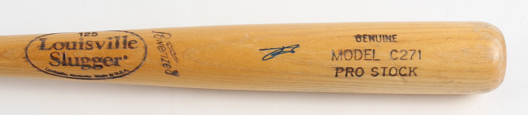 Batte Louisville Slugger 125 C271 Pro Stock - Bois 33 Pouces, 27 Oz (Occasion)