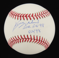 Kerry Wood Signed OML Baseball Inscribed "20 K 5-6-98" & "ROY 98" (JSA) at PristineAuction.com