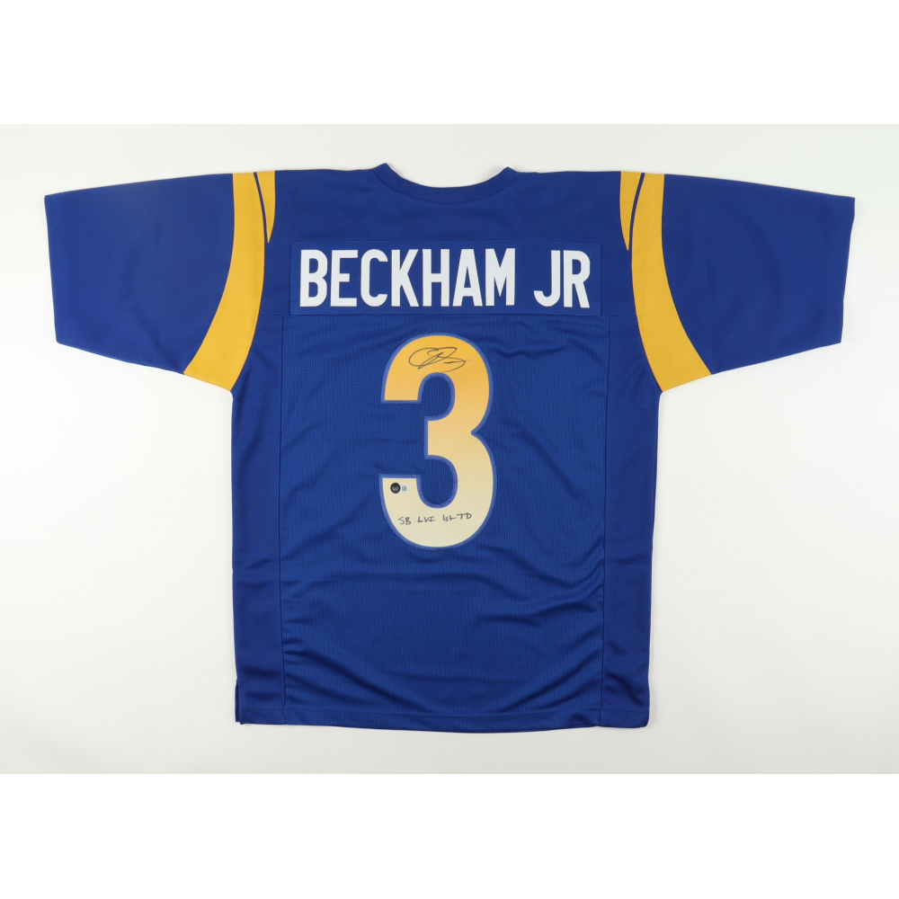 Odell Beckham Jr. Signed Jersey Inscribed 