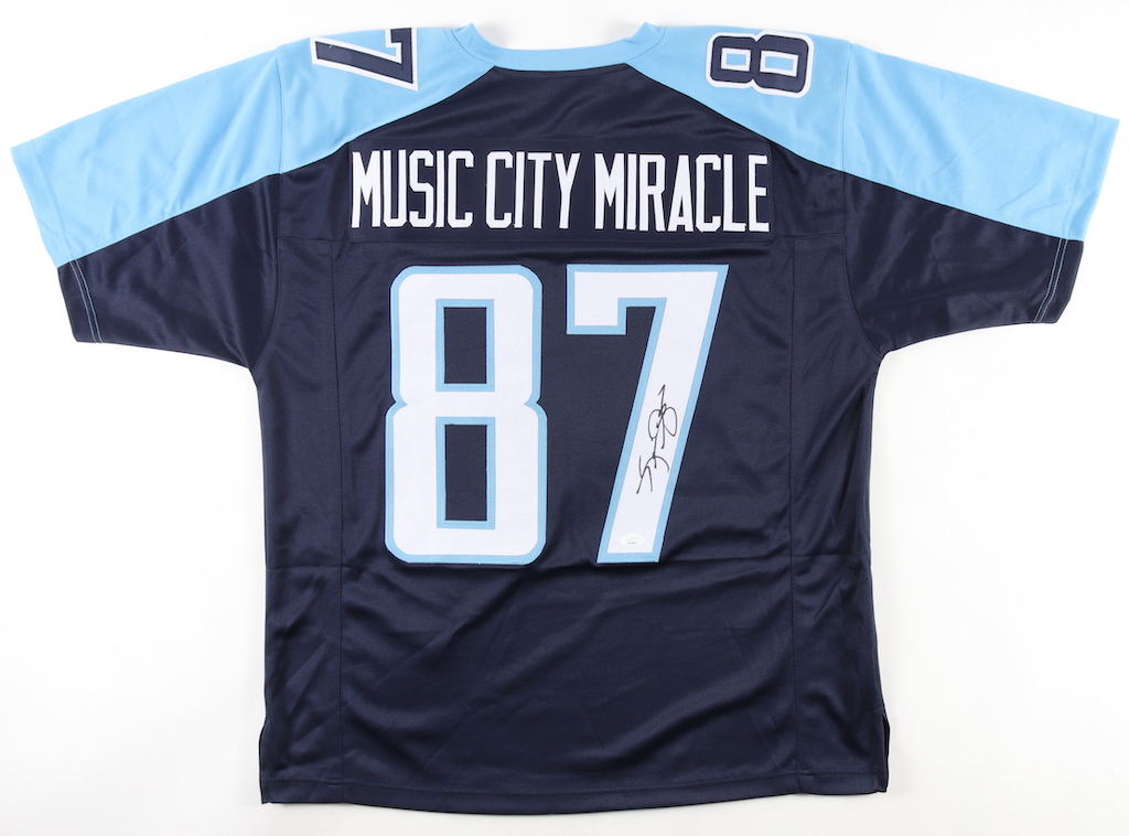 Kevin Dyson Signed Jersey (JSA) at PristineAuction.com Kevin Dyson Signed Jersey (JSA) at PristineAuction.com