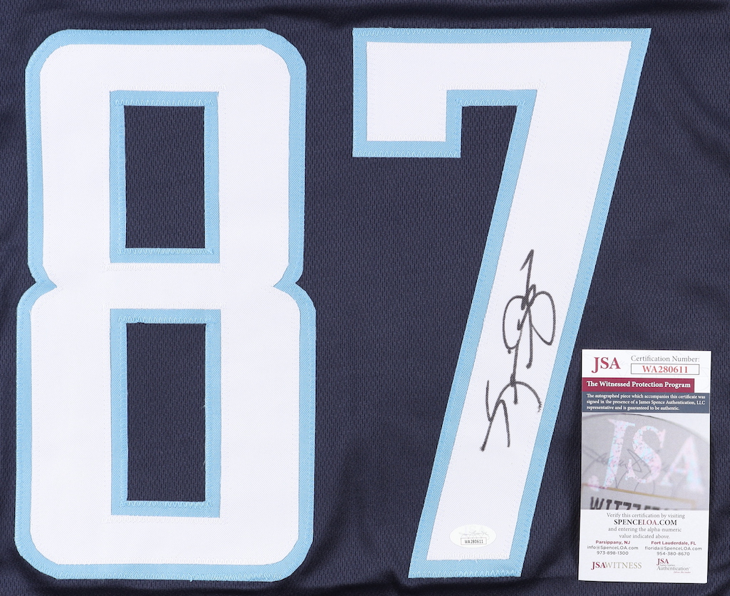 Kevin Dyson Signed Jersey (JSA) at PristineAuction.com Kevin Dyson Signed Jersey (JSA) at PristineAuction.com