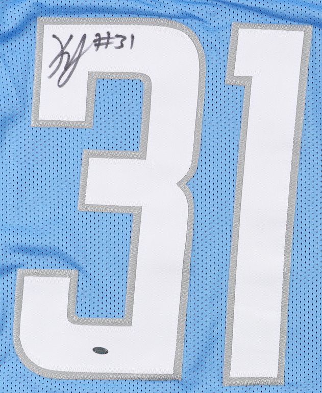 Kerby Joseph Signed Jersey (OKAuthentics) at PristineAuction.com Kerby Joseph Signed Jersey (OKAuthentics) at PristineAuction.com