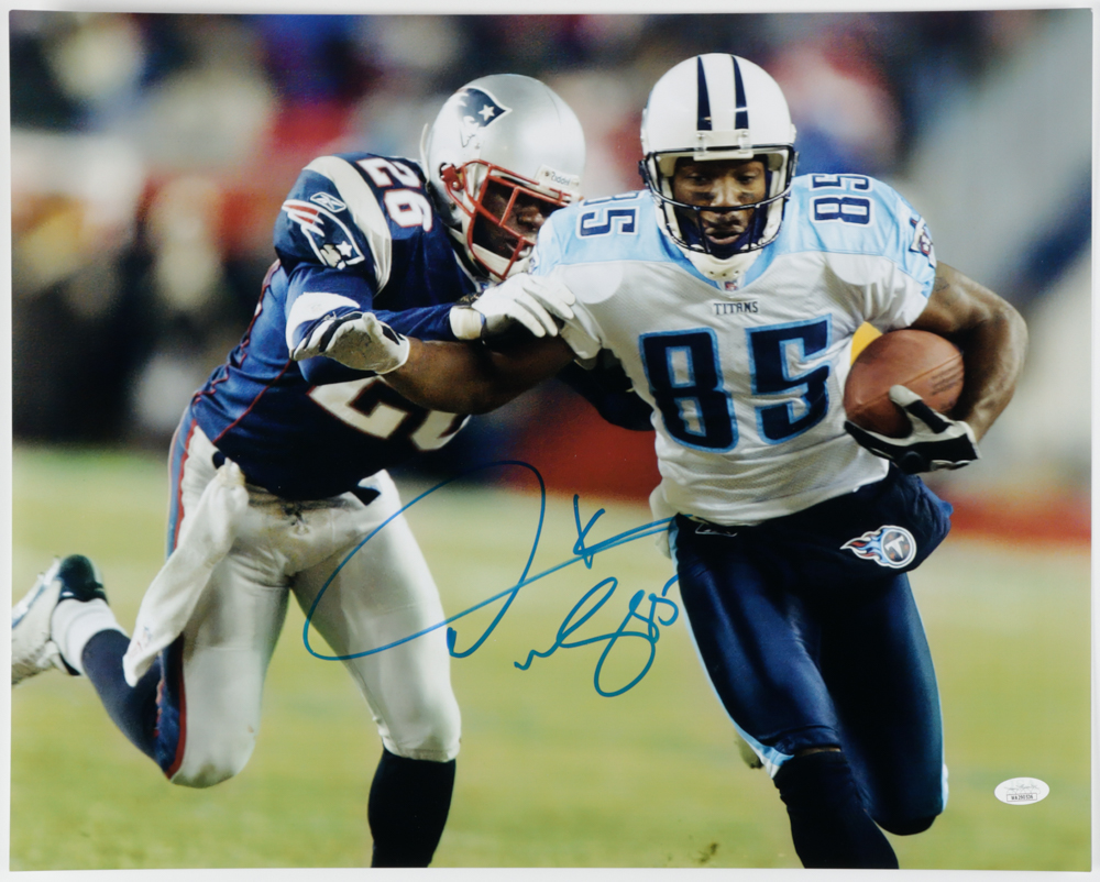 Derrick Mason Signed Titans 16x20 Photo (JSA) at PristineAuction.com Derrick Mason Signed Titans 16x20 Photo (JSA) at PristineAuction.com