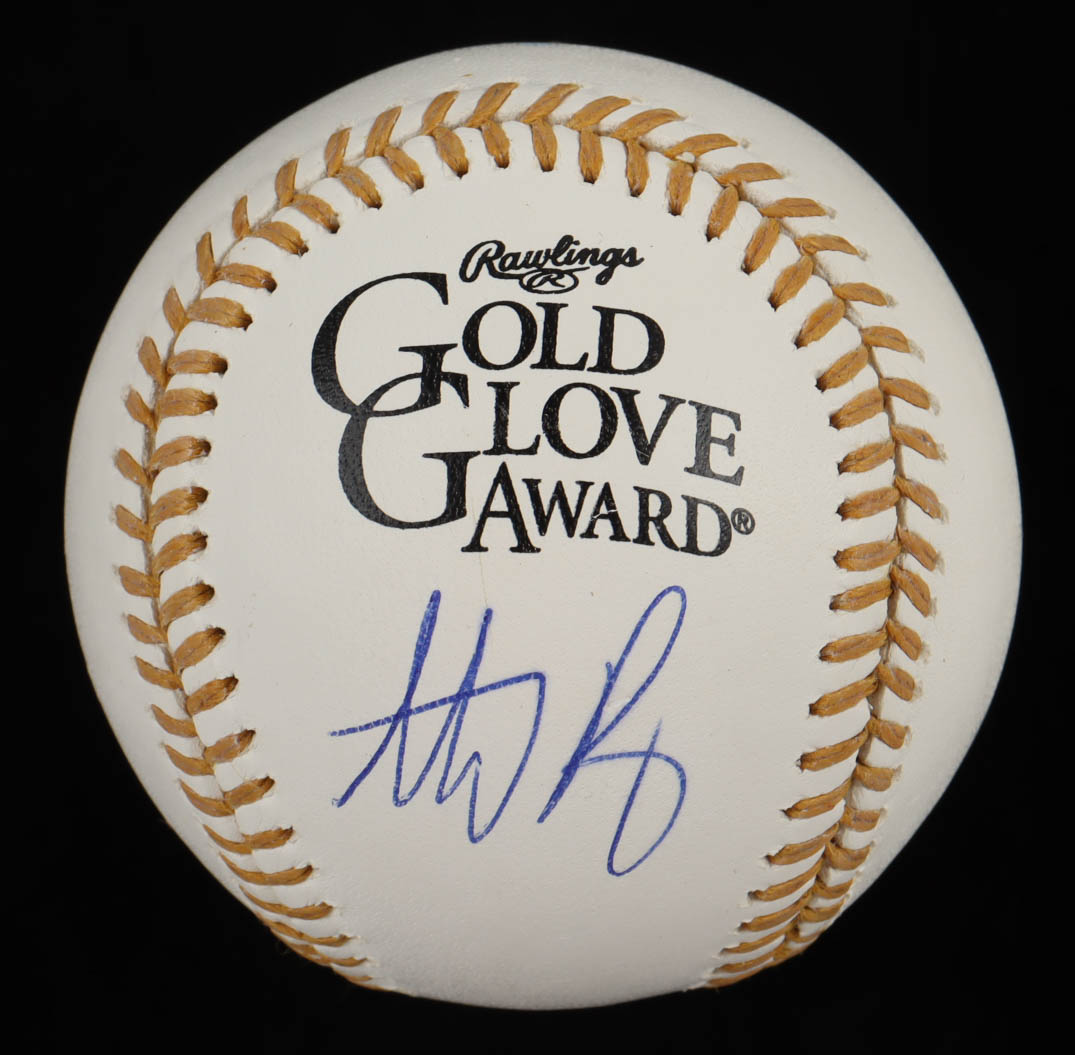 Anthony Rizzo Signed Gold Glove Award Baseball (MLB) | Pristine Auction