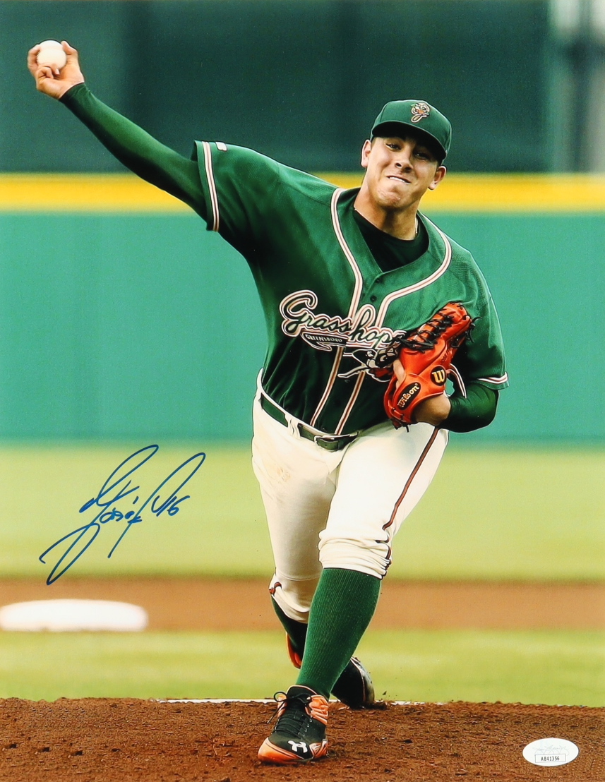 Jose Fernandez Signed Grasshoppers 11x14 Photo (JSA) at PristineAuction.com Jose Fernandez Signed Grasshoppers 11x14 Photo (JSA) at PristineAuction.com
