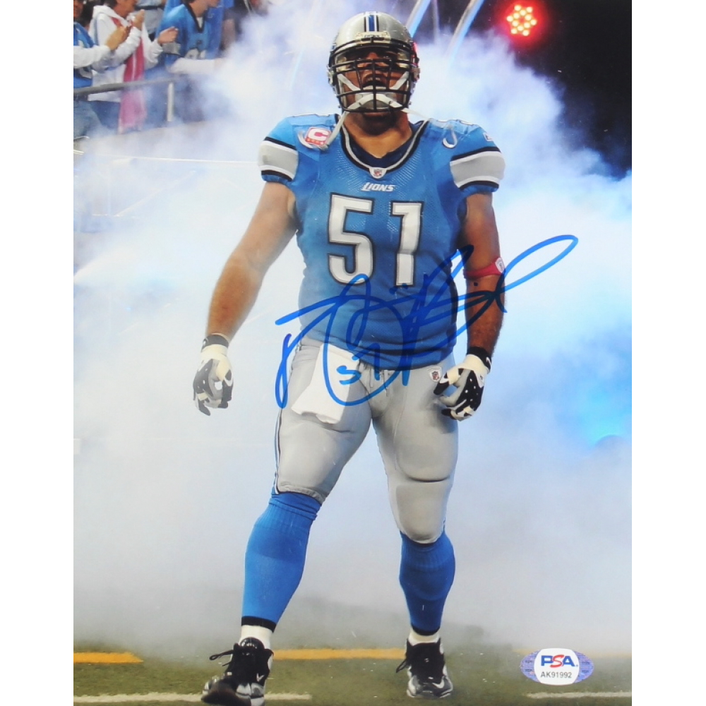 Domenic Riola Dominic Raiola Signed Lions 8x10 Photo (PSA) | Pristine Auction