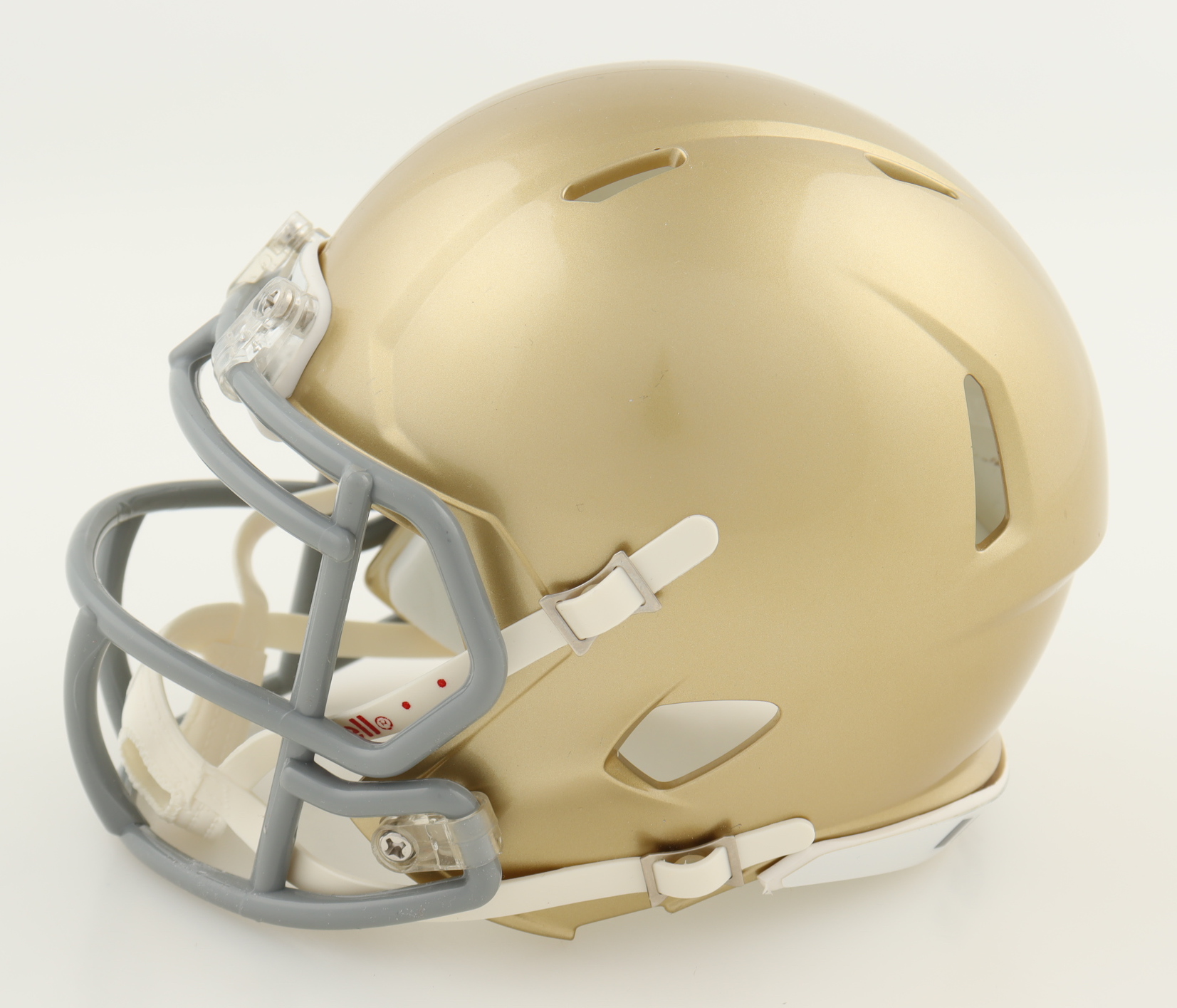 Isaiah Foskey Signed Notre Dame Fighting Irish Speed Mini Helmet (JSA) at PristineAuction.com Isaiah Foskey Signed Notre Dame Fighting Irish Speed Mini Helmet (JSA) at PristineAuction.com