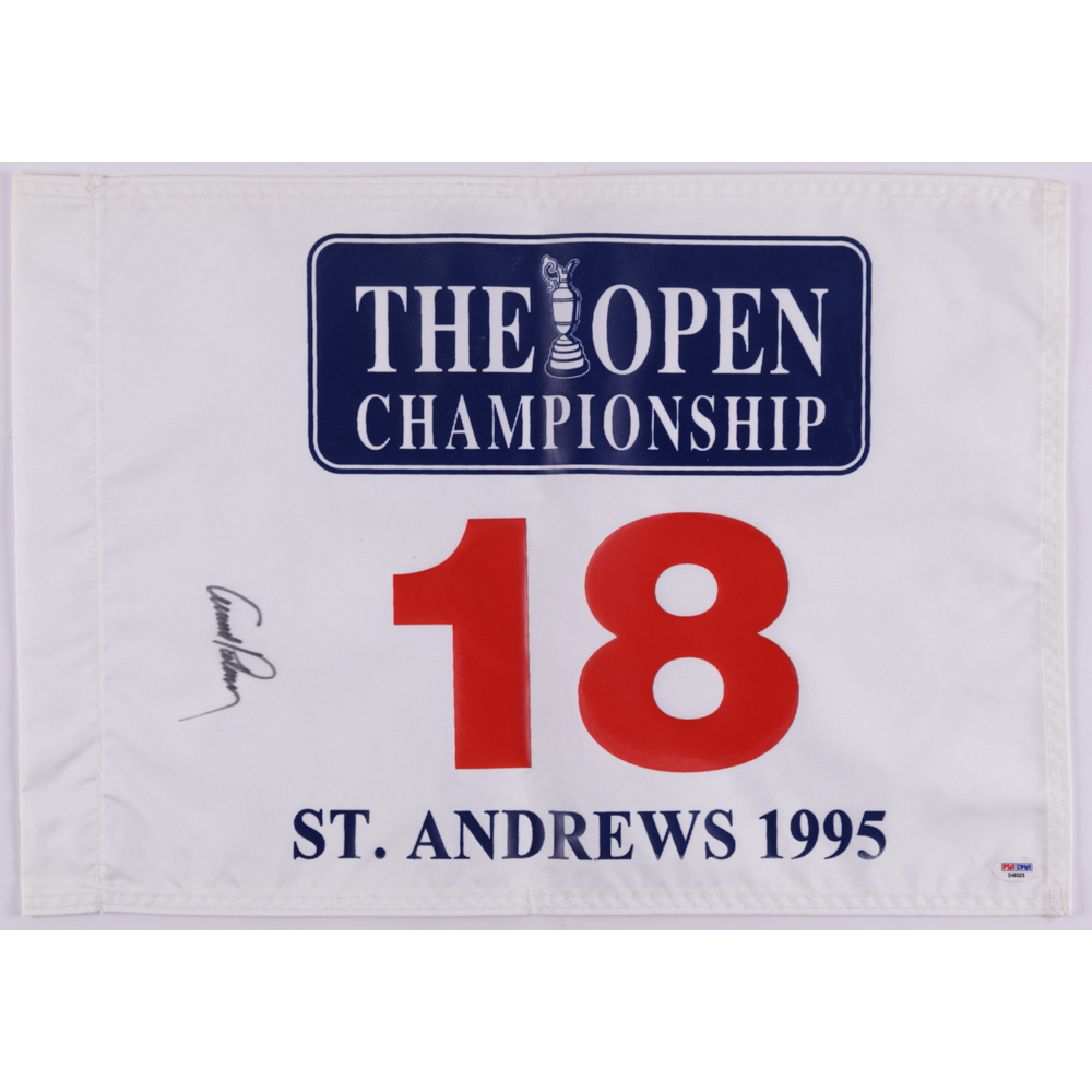 Arnold Palmer Signed St. Andrews 1995 "The Open Championship" Golf Pin