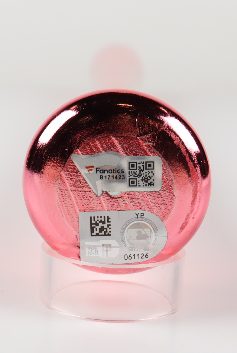 Pete Alonso Signed LE MLB Players Chrome Player Stat Baseball Bat (Fanatics & MLB) at PristineAuction.com Pete Alonso Signed LE MLB Players Chrome Player Stat Baseball Bat (Fanatics & MLB) at PristineAuction.com