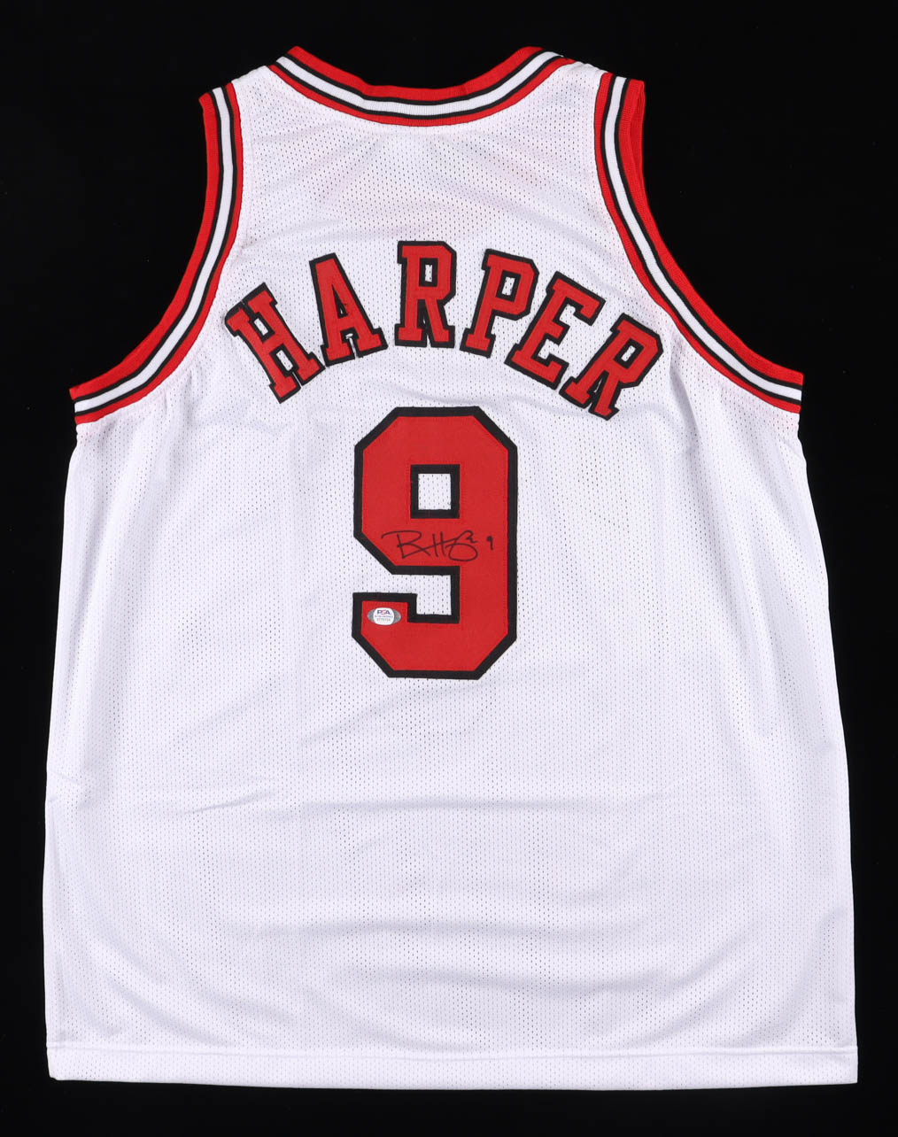 Ron Harper Signed Jersey (PSA) at PristineAuction.com Ron Harper Signed Jersey (PSA) at PristineAuction.com