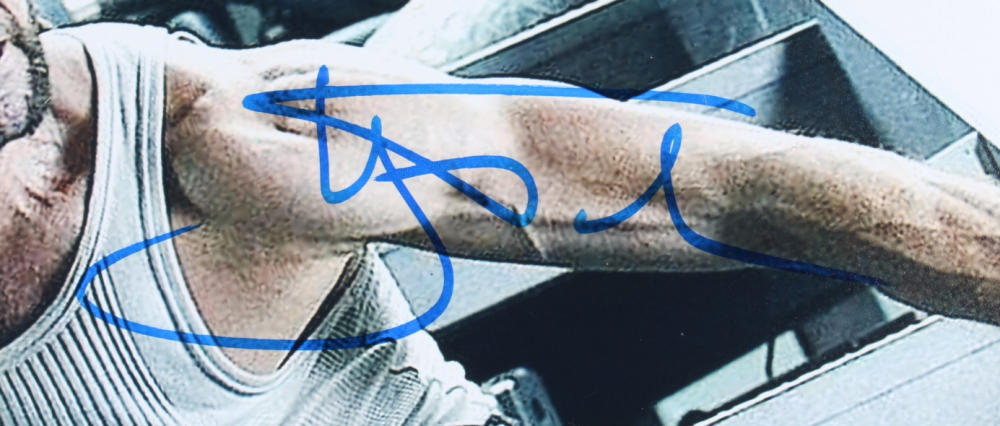 Photo Métallique Signée Hugh Jackman - Wolverine X-Men, Format 11x14, Authentifiée Beckett