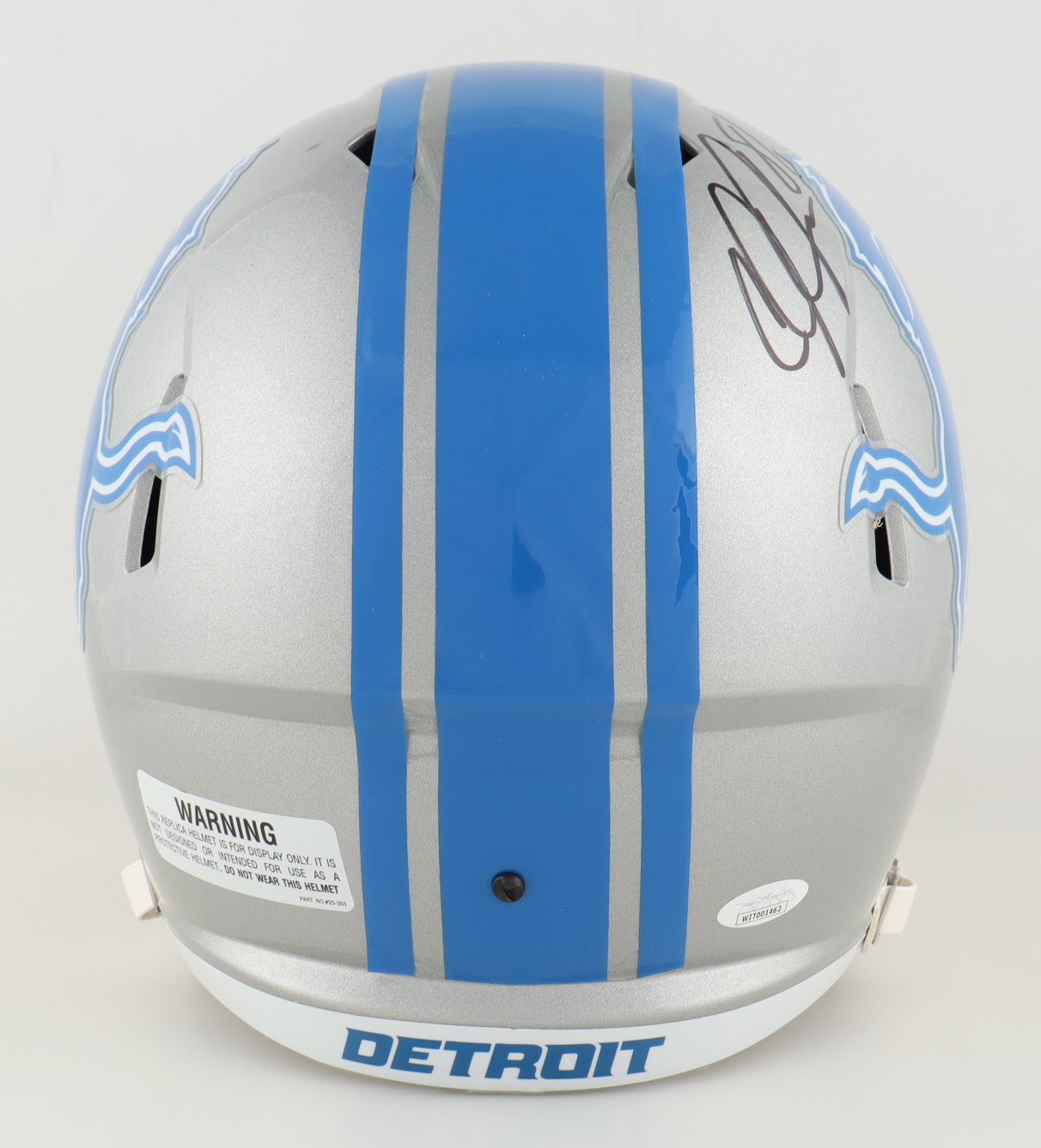 Calvin Johnson Signed Lions Full-Size Speed Helmet (JSA) at PristineAuction.com Calvin Johnson Signed Lions Full-Size Speed Helmet (JSA) at PristineAuction.com