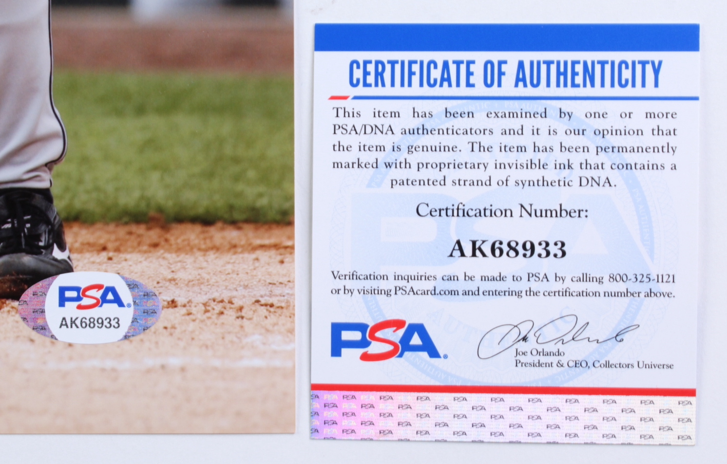 Travis Hafner Signed Indians 8x10 Photo (PSA) at PristineAuction.com Travis Hafner Signed Indians 8x10 Photo (PSA) at PristineAuction.com