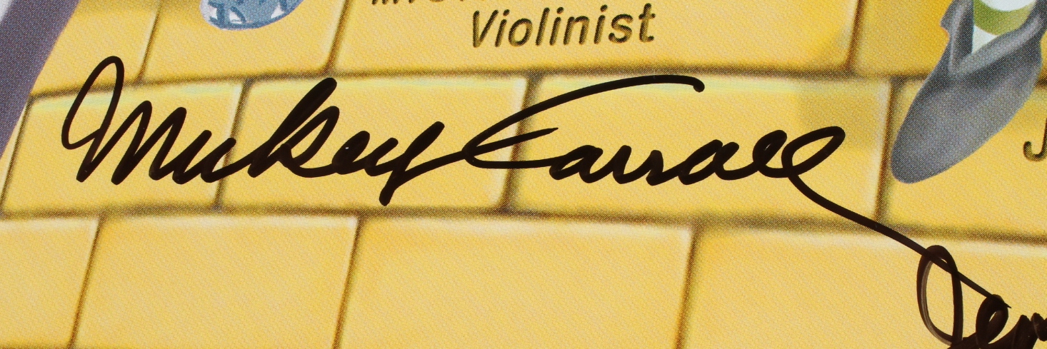 Mickey Carroll, Jerry Maren, & Karl Slover Signed "The Wizard of Oz" 11x14 Photo (JSA) at PristineAuction.com Mickey Carroll, Jerry Maren, & Karl Slover Signed "The Wizard of Oz" 11x14 Photo (JSA) at PristineAuction.com