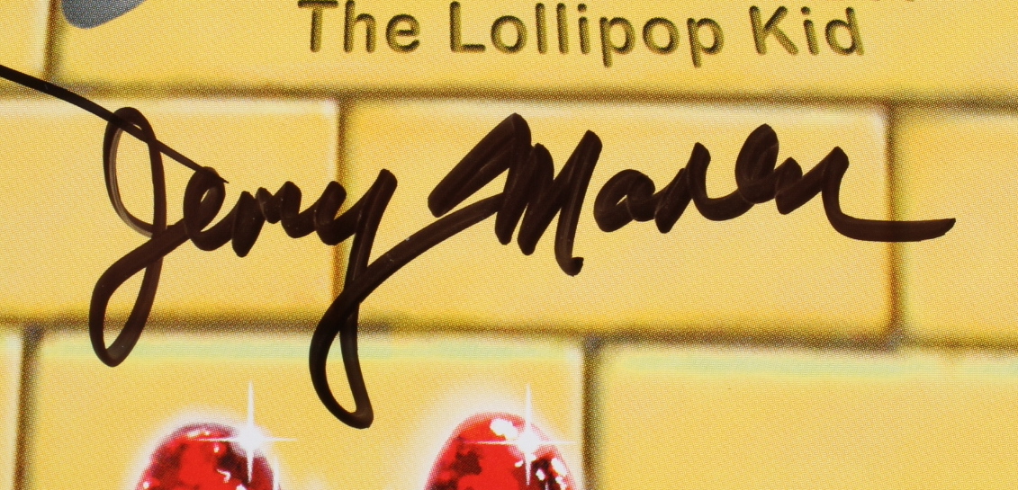 Mickey Carroll, Jerry Maren, & Karl Slover Signed "The Wizard of Oz" 11x14 Photo (JSA) at PristineAuction.com Mickey Carroll, Jerry Maren, & Karl Slover Signed "The Wizard of Oz" 11x14 Photo (JSA) at PristineAuction.com