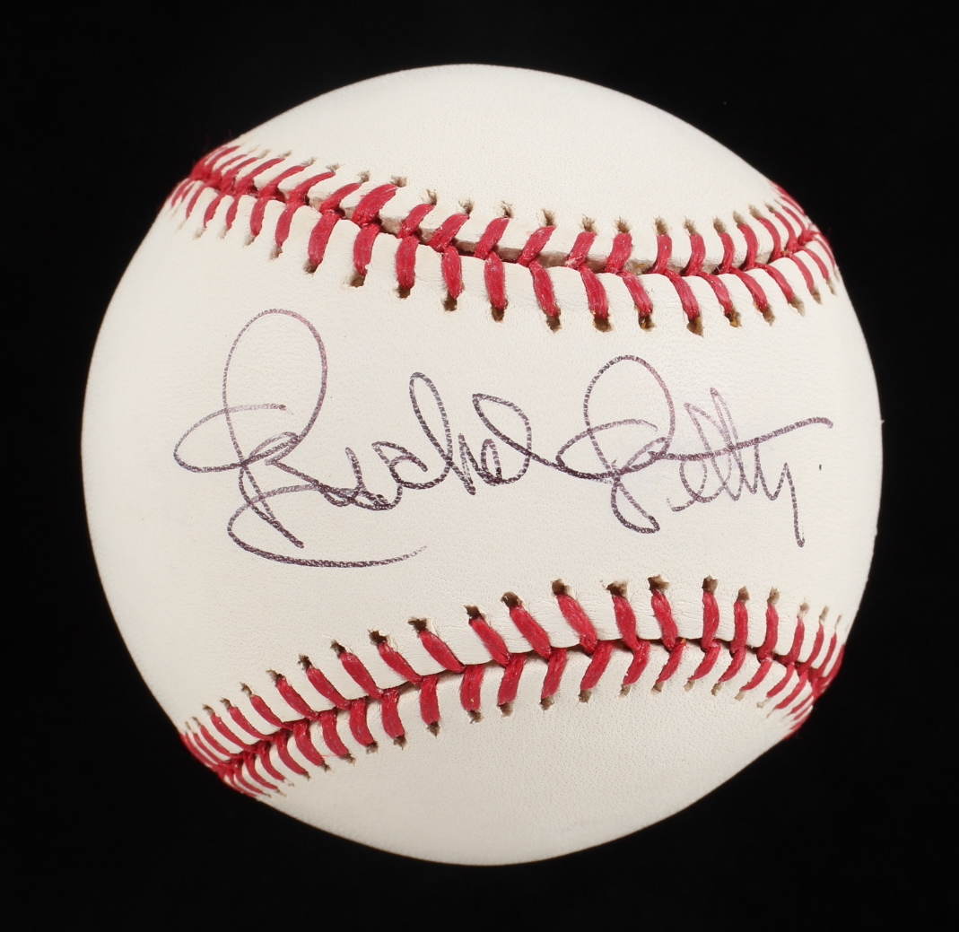 Richard Petty Signed OML Baseball (Beckett) at PristineAuction.com Richard Petty Signed OML Baseball (Beckett) at PristineAuction.com