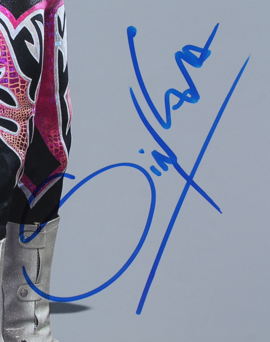 Kalisto & Sin Cara Signed WWE 11x14 Photo (Beckett) at PristineAuction.com Kalisto & Sin Cara Signed WWE 11x14 Photo (Beckett) at PristineAuction.com