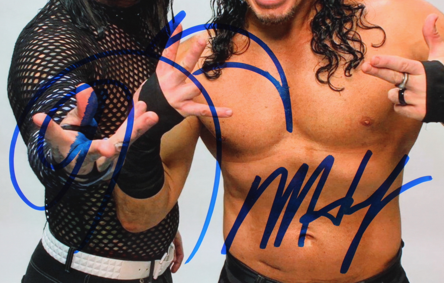Jeff Hardy & Matt Hardy Signed WWE 8x10 Photo (PSA) at PristineAuction.com Jeff Hardy & Matt Hardy Signed WWE 8x10 Photo (PSA) at PristineAuction.com