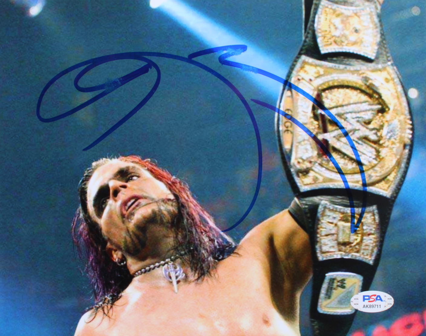 Jeff Hardy Signed WWE 8x10 Photo (PSA) at PristineAuction.com Jeff Hardy Signed WWE 8x10 Photo (PSA) at PristineAuction.com