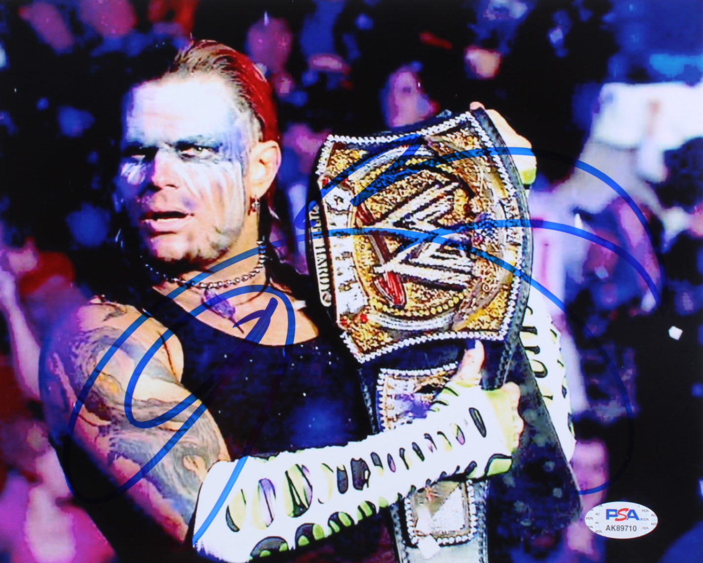 Jeff Hardy Signed WWE 8x10 Photo (PSA) at PristineAuction.com Jeff Hardy Signed WWE 8x10 Photo (PSA) at PristineAuction.com