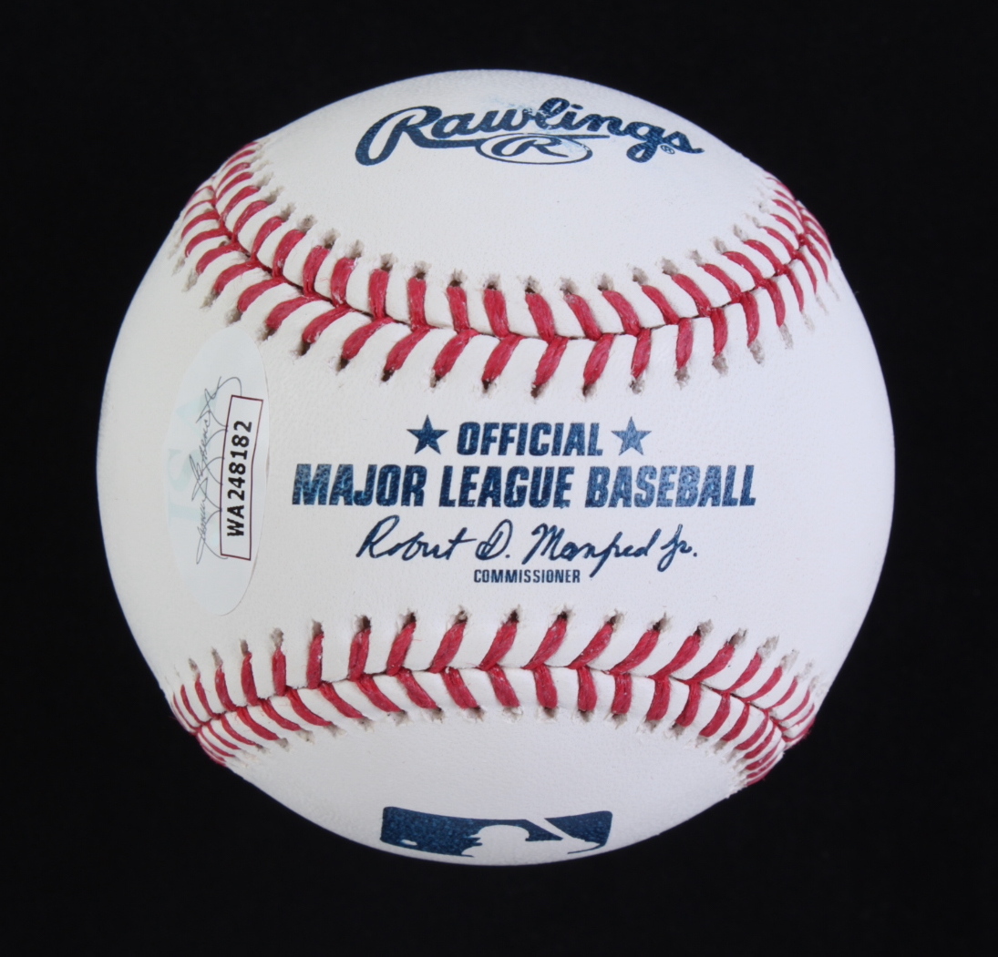 Jazz Chisholm Jr. Signed OML Baseball (JSA) at PristineAuction.com Jazz Chisholm Jr. Signed OML Baseball (JSA) at PristineAuction.com