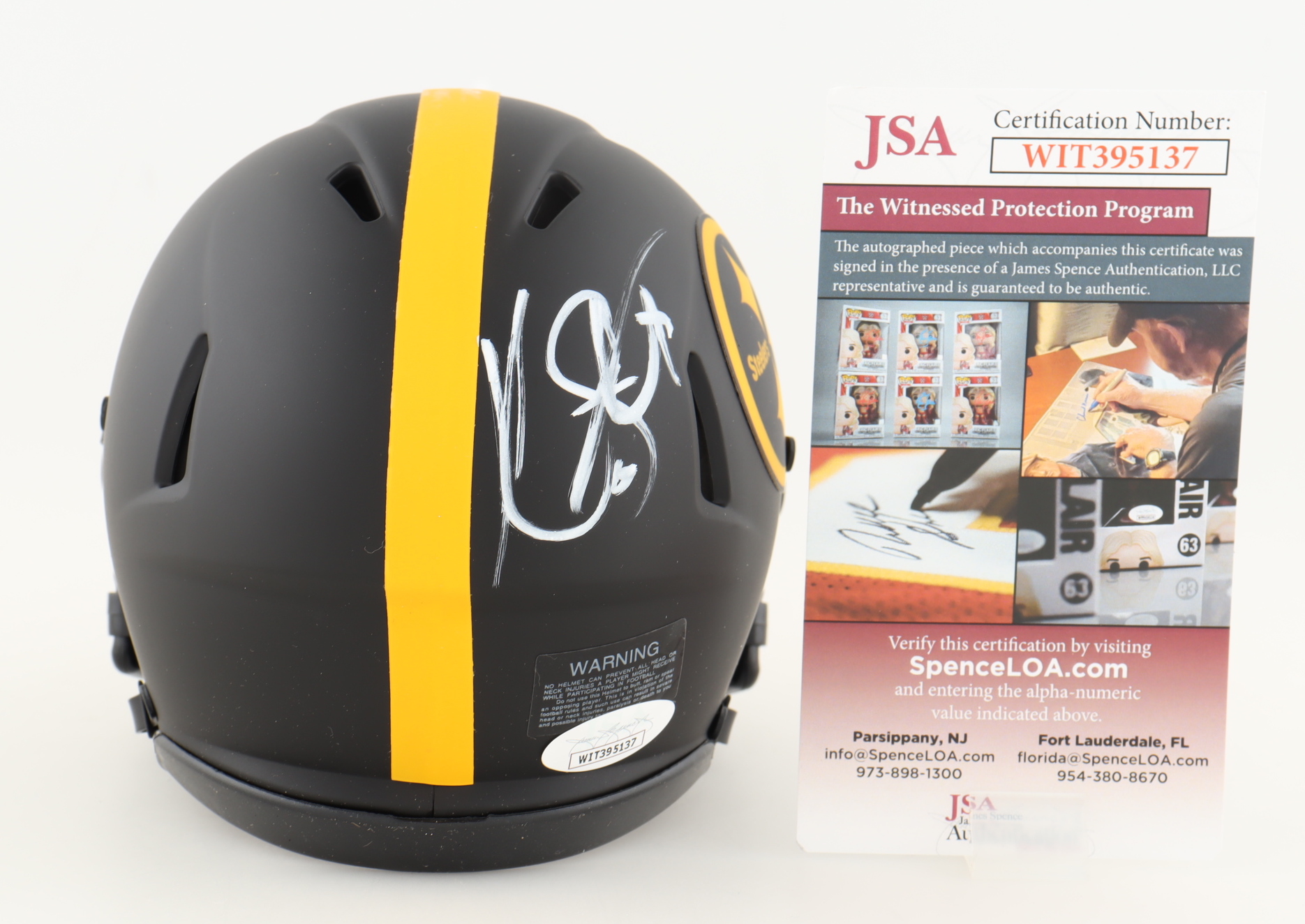 Kordell Stewart Signed Steelers Eclipse Alternate Speed Mini Helmet (JSA) at PristineAuction.com Kordell Stewart Signed Steelers Eclipse Alternate Speed Mini Helmet (JSA) at PristineAuction.com
