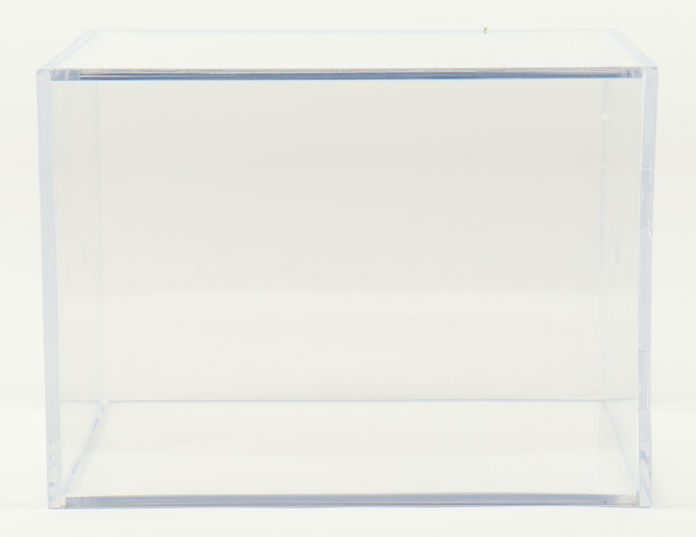 Single BallQube Mini Helmet Display Case Pristine Auction