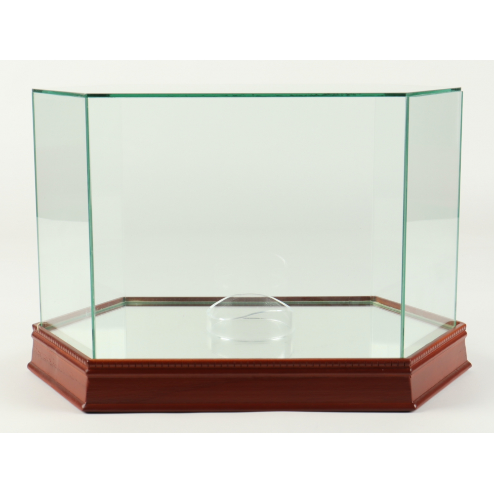 Single Steiner Football Display Case Pristine Auction