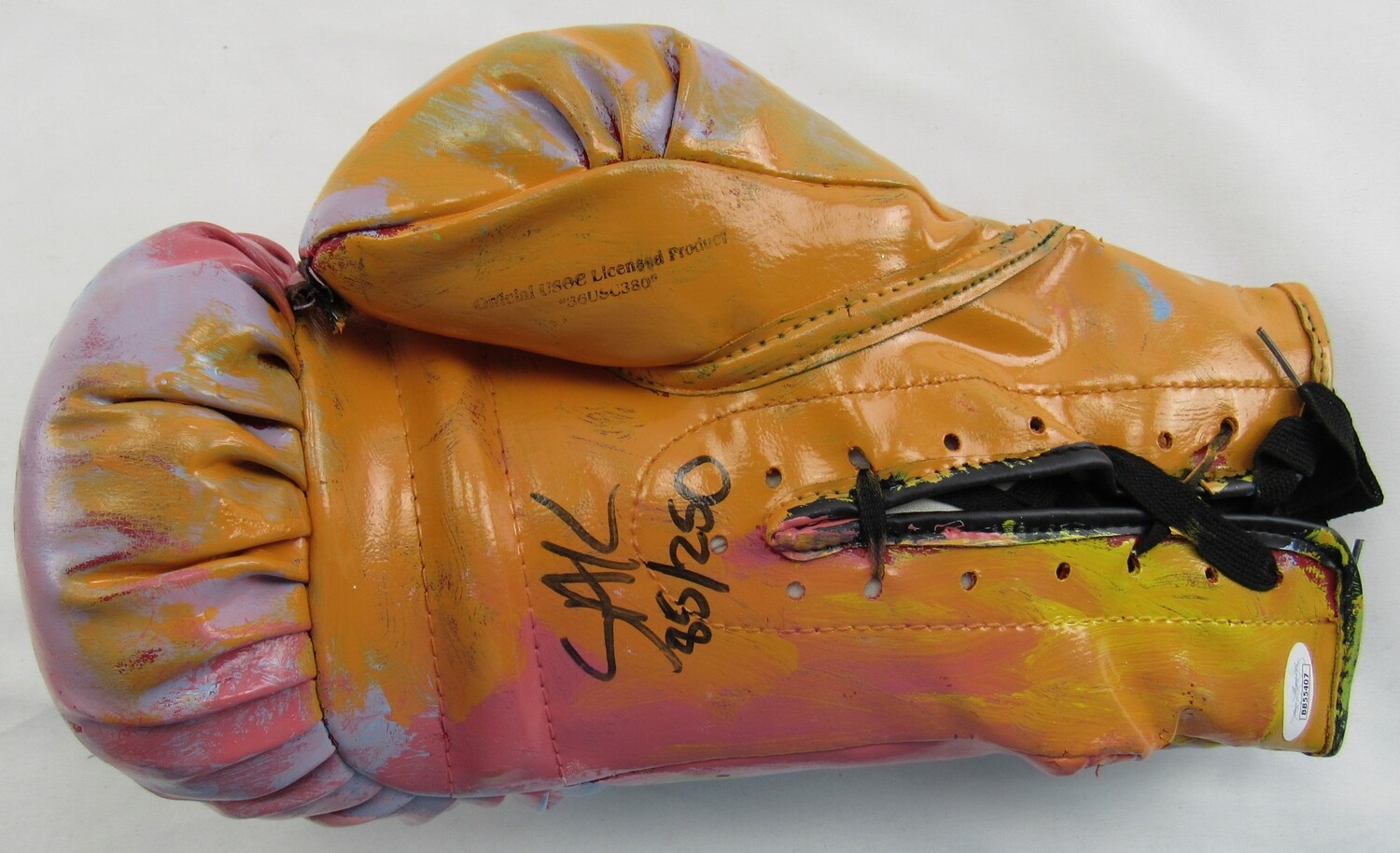 Muhammad Ali Signed Pair of LE Painted Everlast Boxing Gloves (JSA) at PristineAuction.com Muhammad Ali Signed Pair of LE Painted Everlast Boxing Gloves (JSA) at PristineAuction.com