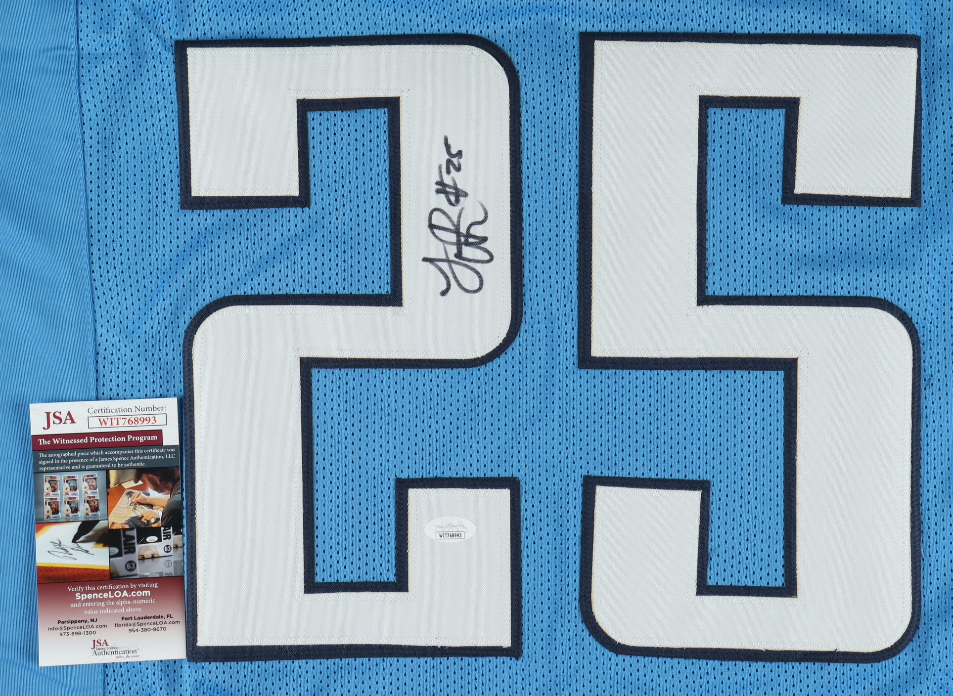 LenDale White Signed Jersey (JSA) at PristineAuction.com LenDale White Signed Jersey (JSA) at PristineAuction.com