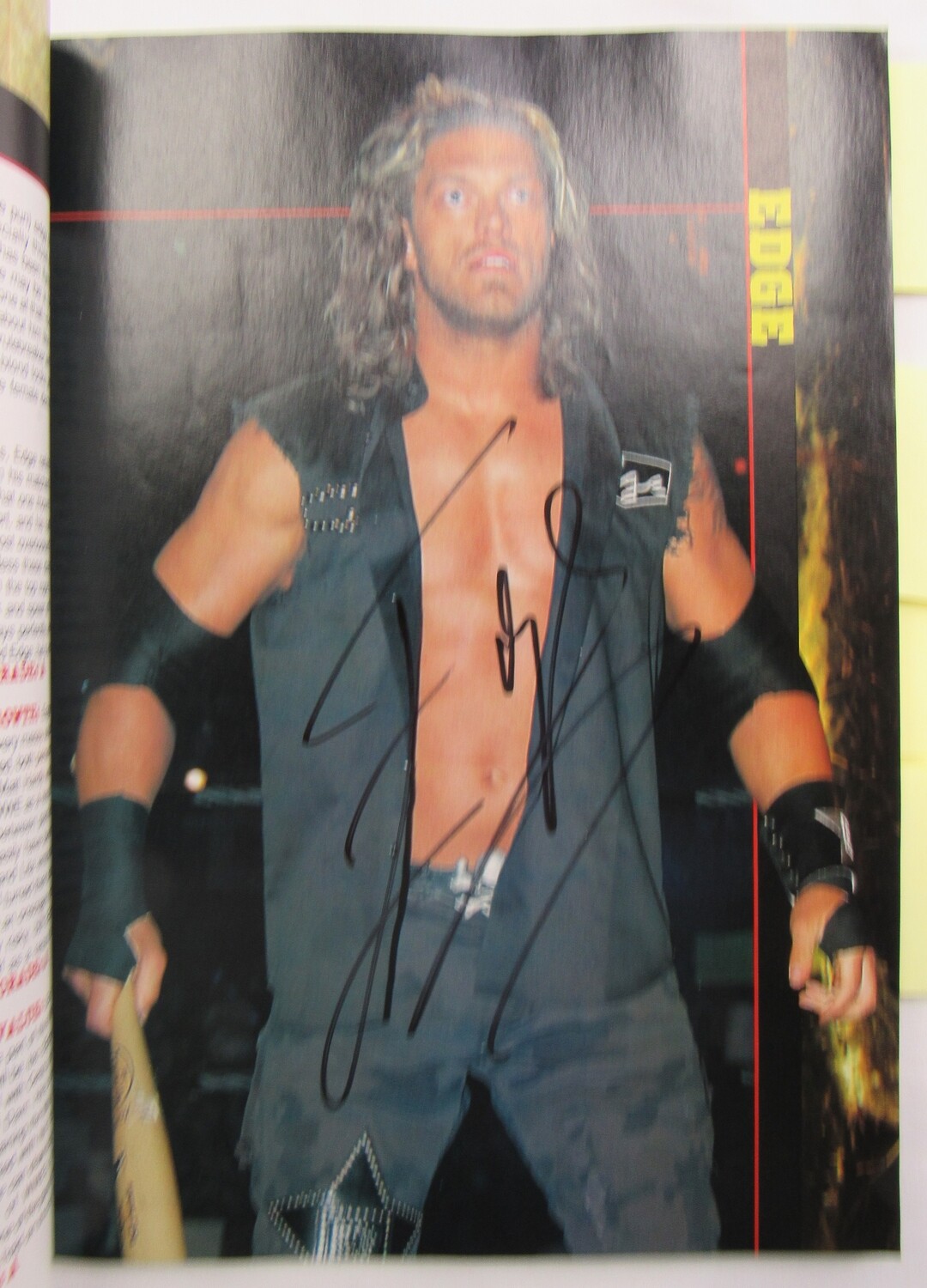 Pro Wrestling Illustrated Magazine Signed By (10) with Edge, John Cena, Trish Stratus, Batista, CM Punk (JSA) at PristineAuction.com Pro Wrestling Illustrated Magazine Signed By (10) with Edge, John Cena, Trish Stratus, Batista, CM Punk (JSA) at PristineAuction.com