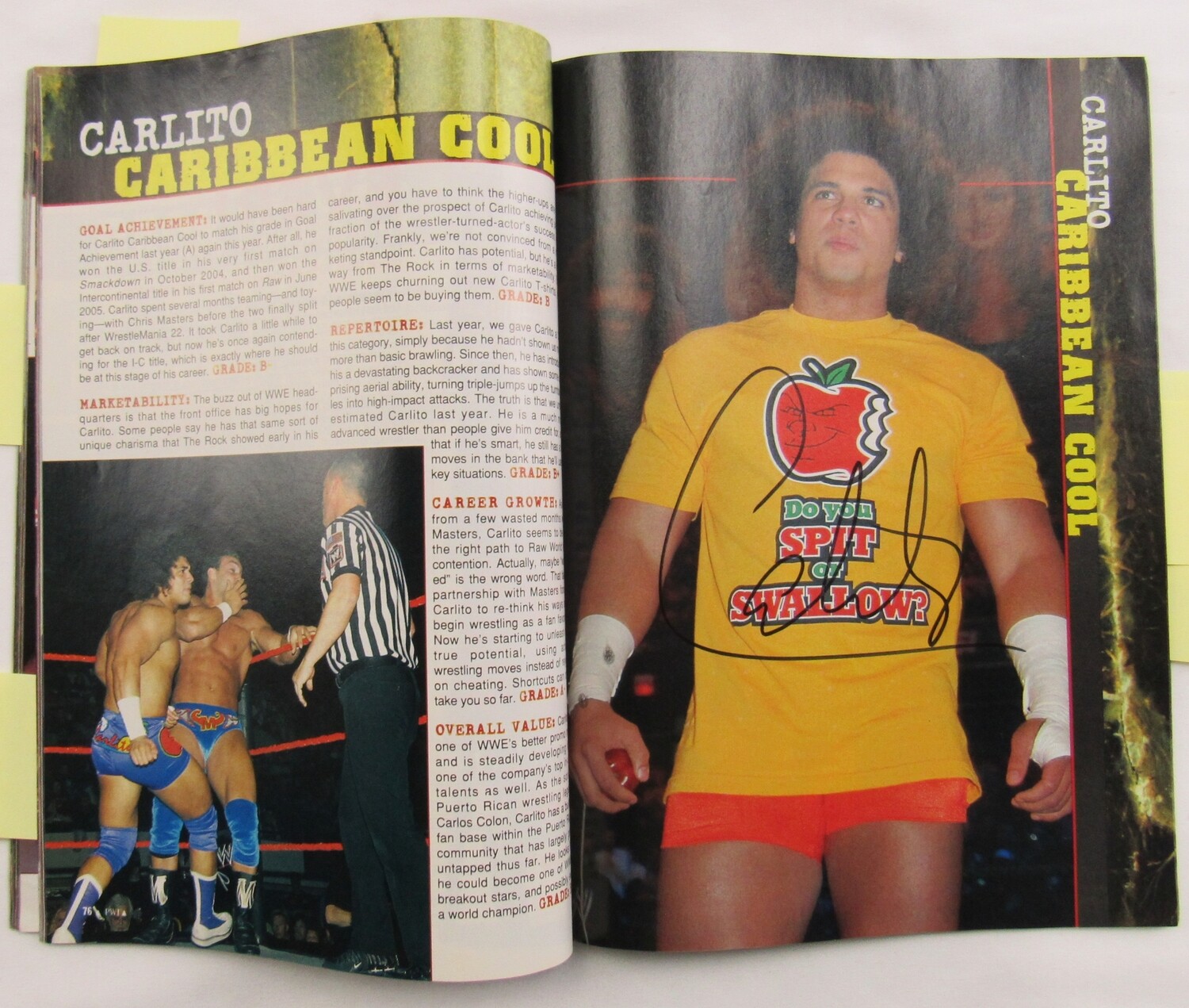 Pro Wrestling Illustrated Magazine Signed By (10) with Edge, John Cena, Trish Stratus, Batista, CM Punk (JSA) at PristineAuction.com Pro Wrestling Illustrated Magazine Signed By (10) with Edge, John Cena, Trish Stratus, Batista, CM Punk (JSA) at PristineAuction.com