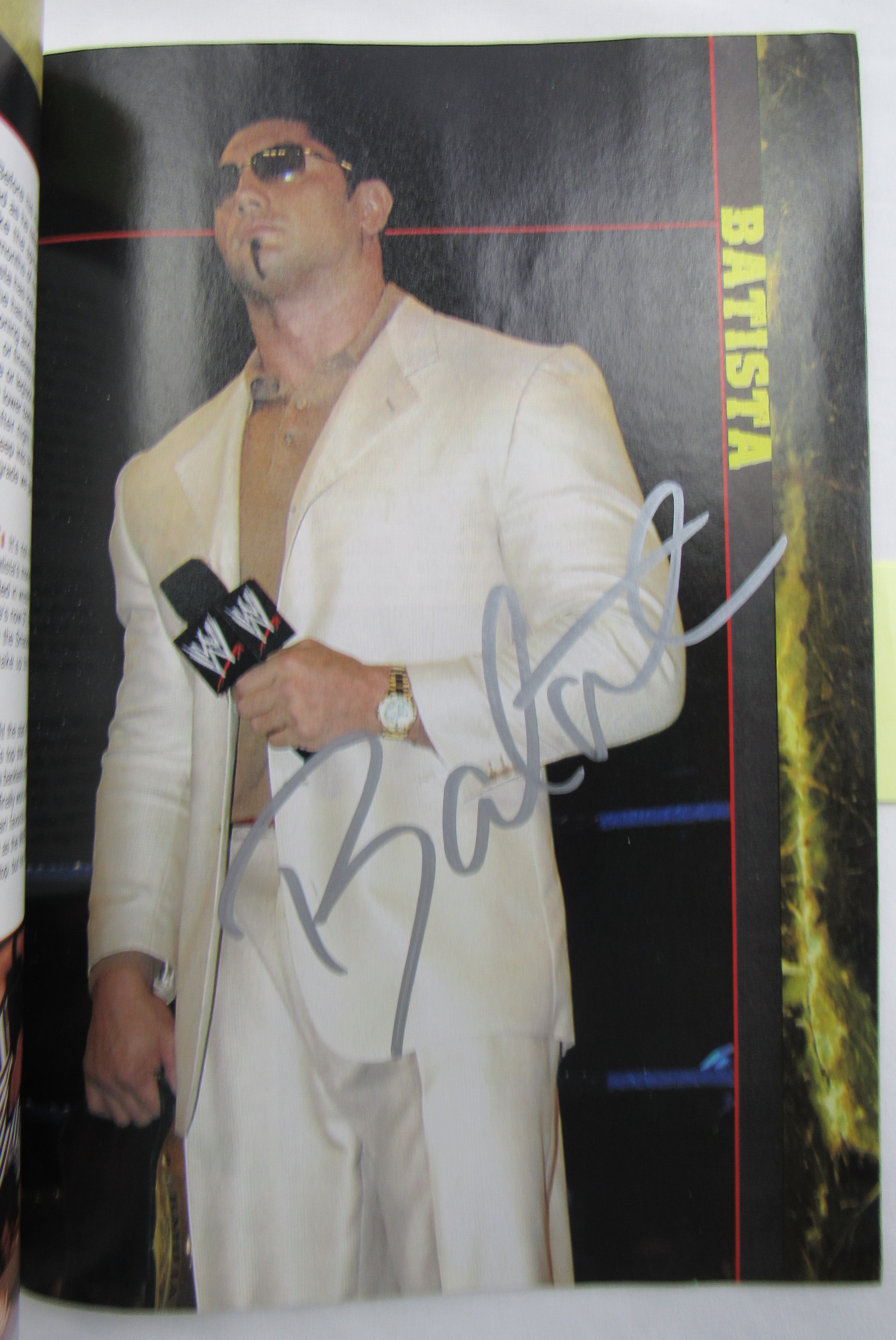Pro Wrestling Illustrated Magazine Signed By (10) with Edge, John Cena, Trish Stratus, Batista, CM Punk (JSA) at PristineAuction.com Pro Wrestling Illustrated Magazine Signed By (10) with Edge, John Cena, Trish Stratus, Batista, CM Punk (JSA) at PristineAuction.com