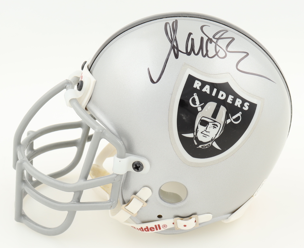 Marcus Allen Signed Raiders Mini Helmet (AIV) at PristineAuction.com Marcus Allen Signed Raiders Mini Helmet (AIV) at PristineAuction.com