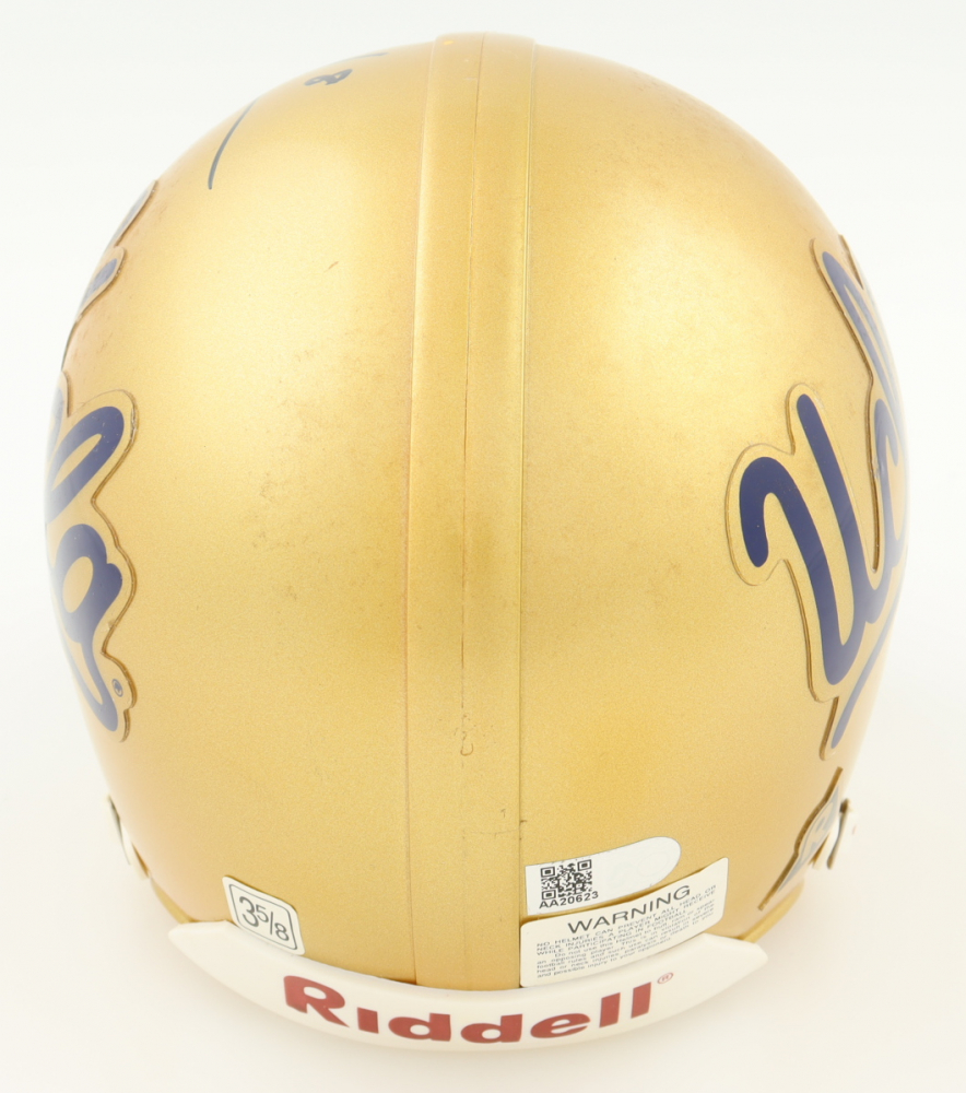 Troy Aikman Signed UCLA Bruins Mini Helmet (AIV) Pristine Auction