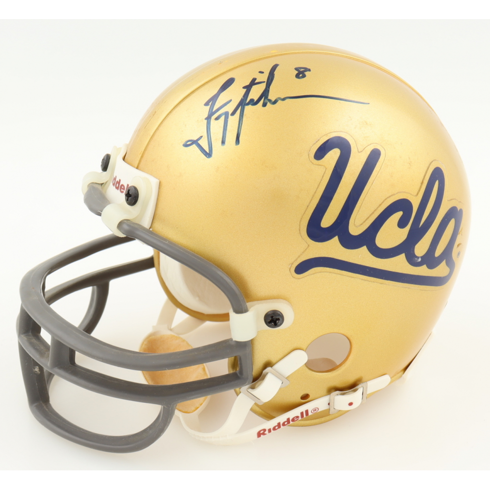 Troy Aikman Signed UCLA Bruins Mini Helmet (AIV) Pristine Auction