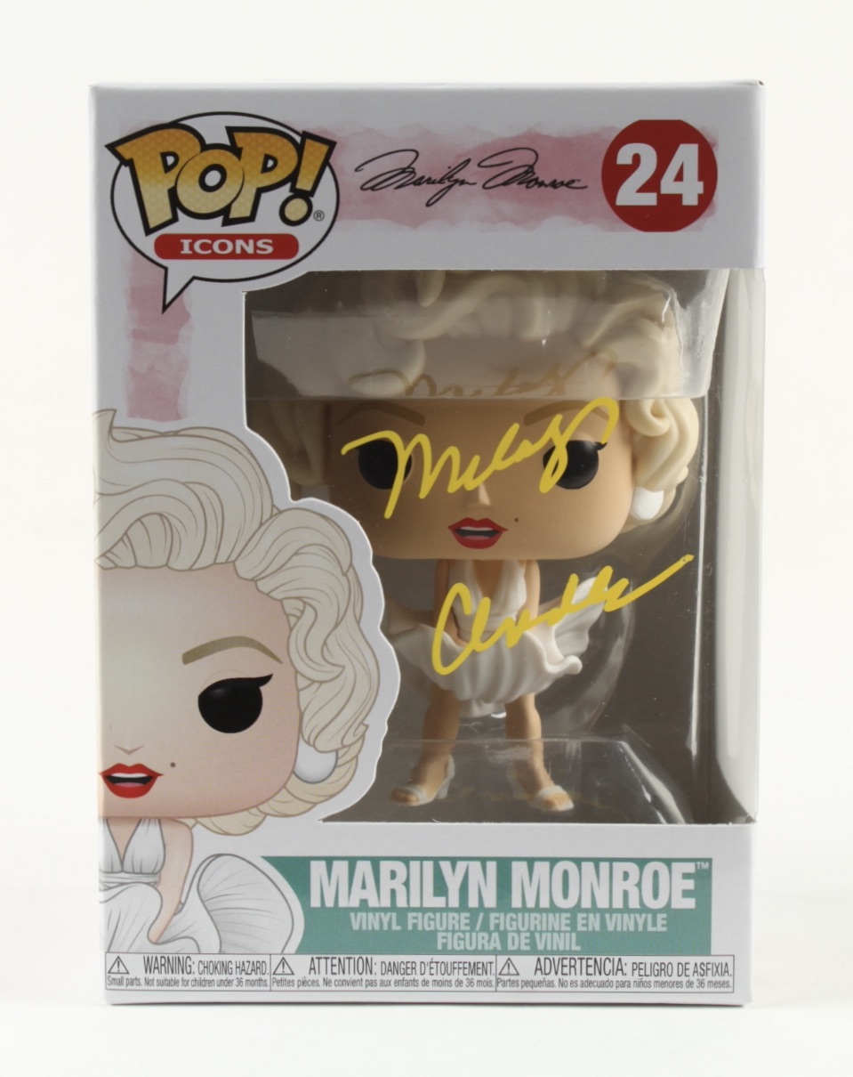 Melody Anderson Signed "Marilyn Monroe" Marilyn Monroe #24 Funko Pop! Vinyl Figure (Schwartz Sports) at PristineAuction.com Melody Anderson Signed "Marilyn Monroe" Marilyn Monroe #24 Funko Pop! Vinyl Figure (Schwartz Sports) at PristineAuction.com