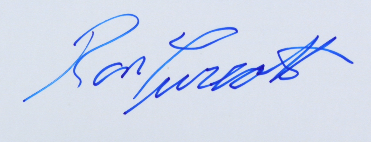 Ron Turcotte Signed 16x20 Photo (Stacks of Plaques) at PristineAuction.com Ron Turcotte Signed 16x20 Photo (Stacks of Plaques) at PristineAuction.com