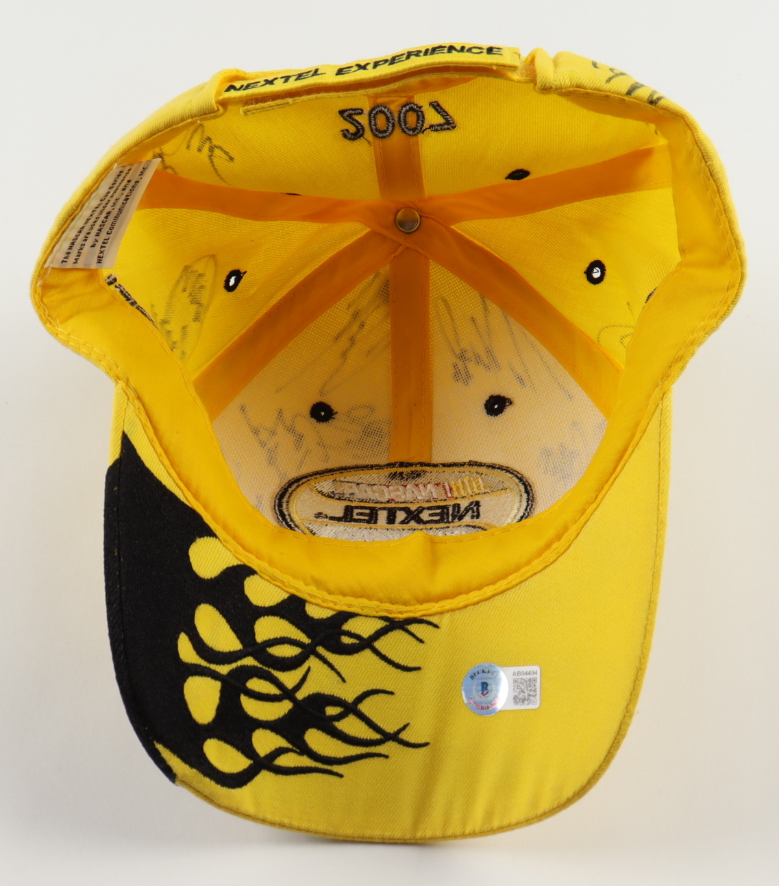 NASCAR Nextel Cup Series Adjustable Hat Signed By (12) With Ward Burton, Mark Martin, Ricky Rudd (Beckett) at PristineAuction.com NASCAR Nextel Cup Series Adjustable Hat Signed By (12) With Ward Burton, Mark Martin, Ricky Rudd (Beckett) at PristineAuction.com