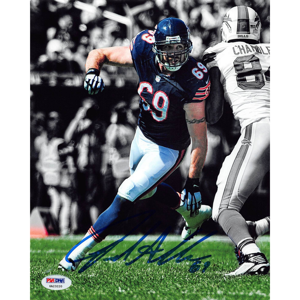 Jared Allen Signed Bears 8x10 Photo (PSA) at PristineAuction.com