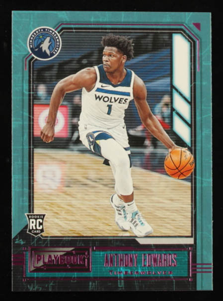 Anthony Edwards 2020-21 Panini Chronicles Pink #167 / Playbook RC at PristineAuction.com Anthony Edwards 2020-21 Panini Chronicles Pink #167 / Playbook RC at PristineAuction.com