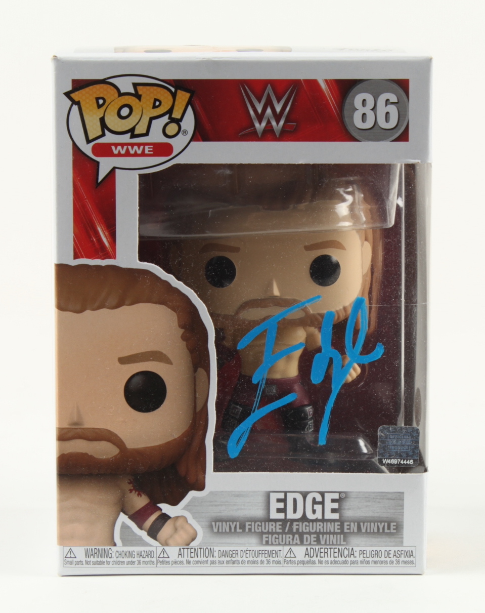 Edge Signed WWE #86 Edge Funko Pop! Vinyl Figure (JSA) at PristineAuction.com Edge Signed WWE #86 Edge Funko Pop! Vinyl Figure (JSA) at PristineAuction.com