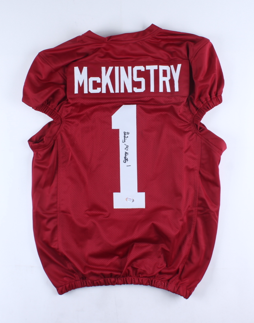 Ga'Quincy "Kool-Aid" McKinstry Signed Jersey (PSA) at PristineAuction.com Ga'Quincy "Kool-Aid" McKinstry Signed Jersey (PSA) at PristineAuction.com